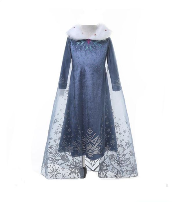 Карнавальна новорічна сукня Ельзи з м/ф Холодне серце на 4-5 р 104-110