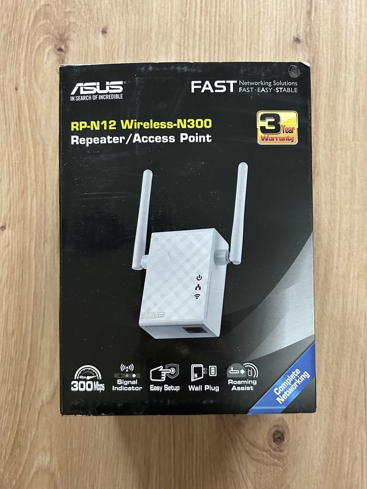 Wzmacniacz sygnału Wi-Fi ASUS RP-N12