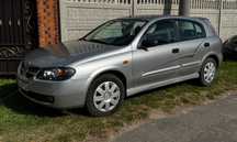Nissan Almera benzyna 1.5 dobry stan, niezawodne auto, klima, samochód