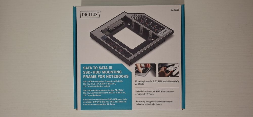 Digitus adaptador CD HDD 2.5 12.7mm