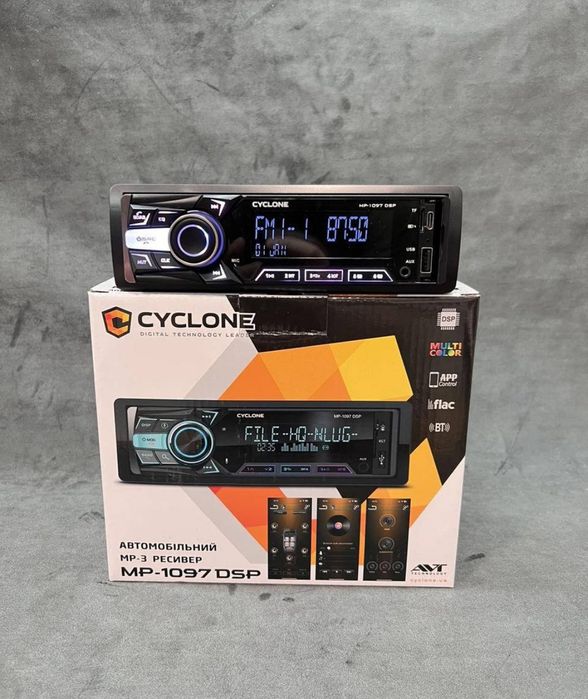 Магнітола Cyclone MP 1097 DSP Bluetooth