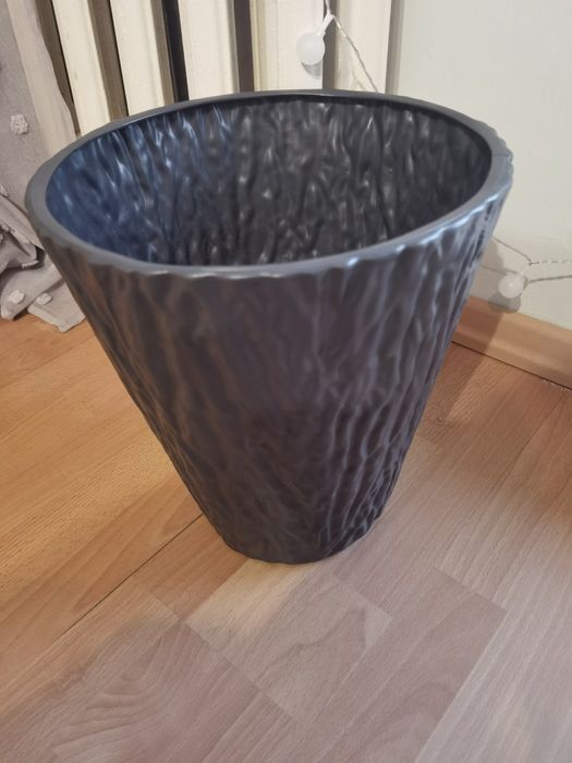 Donica plastikowa mrozoodporna antracyt 30cm