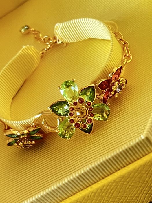 Bransoletka Swarovski Idyllia kwiaty