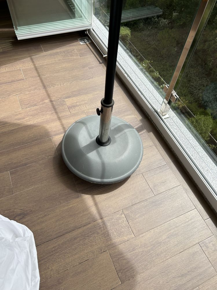Chapéu de jardim + base com rodas