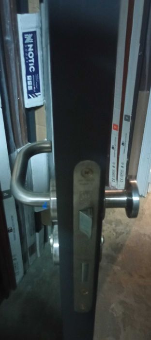 drzwi p-poż-antracyt-110cm,mocne