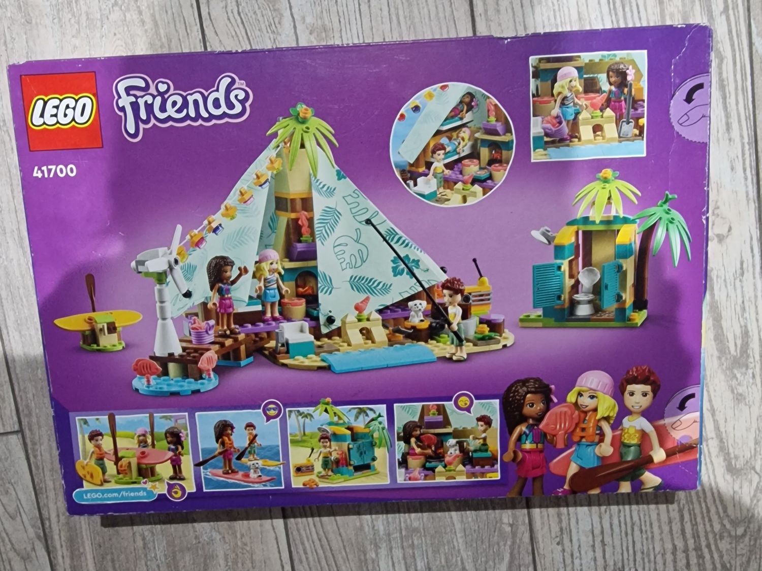 LEGO Friends 41700 Luksusowy kemping na plaży