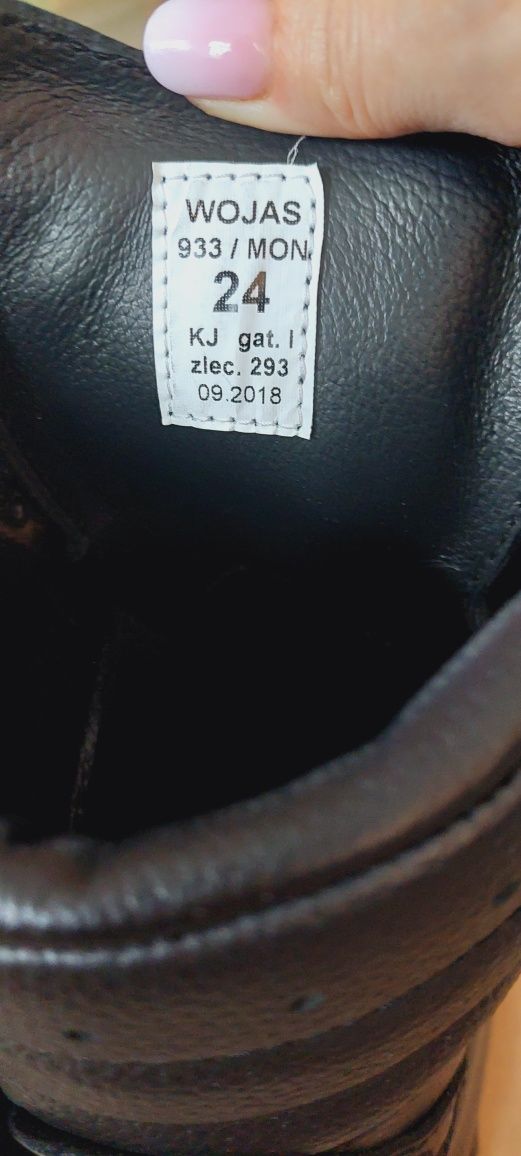 Buty wojskowe zimowe