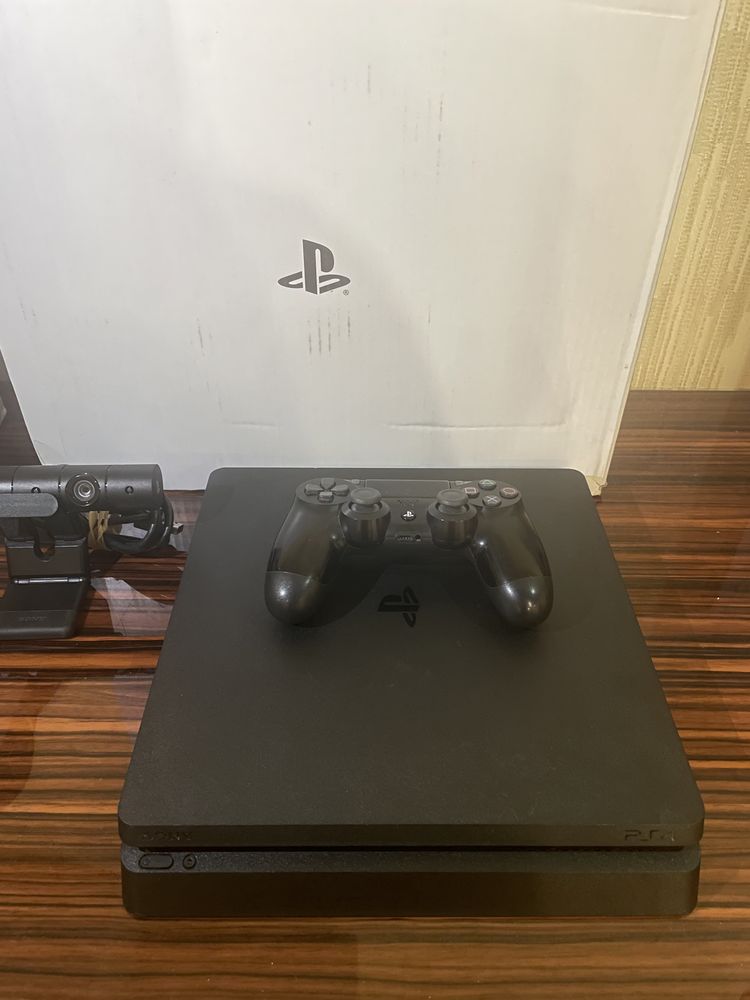 Sony PlayStation 4 Slim, PSVR, Камера, Move, Контролер + 2 Ігри