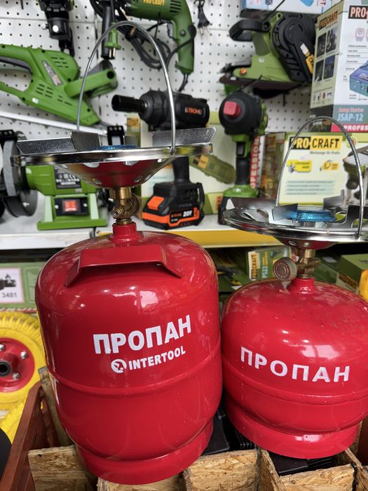 Газовий балон пікнік примус