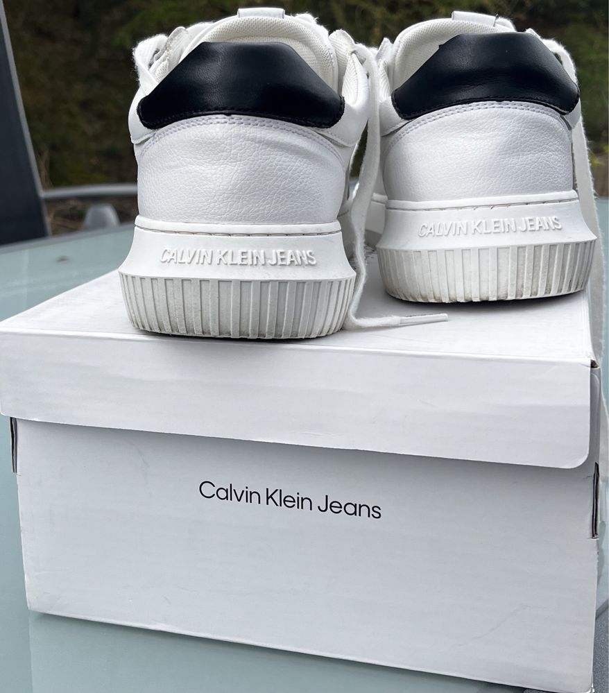 Buty Calvin Klein Jeans - skórzane