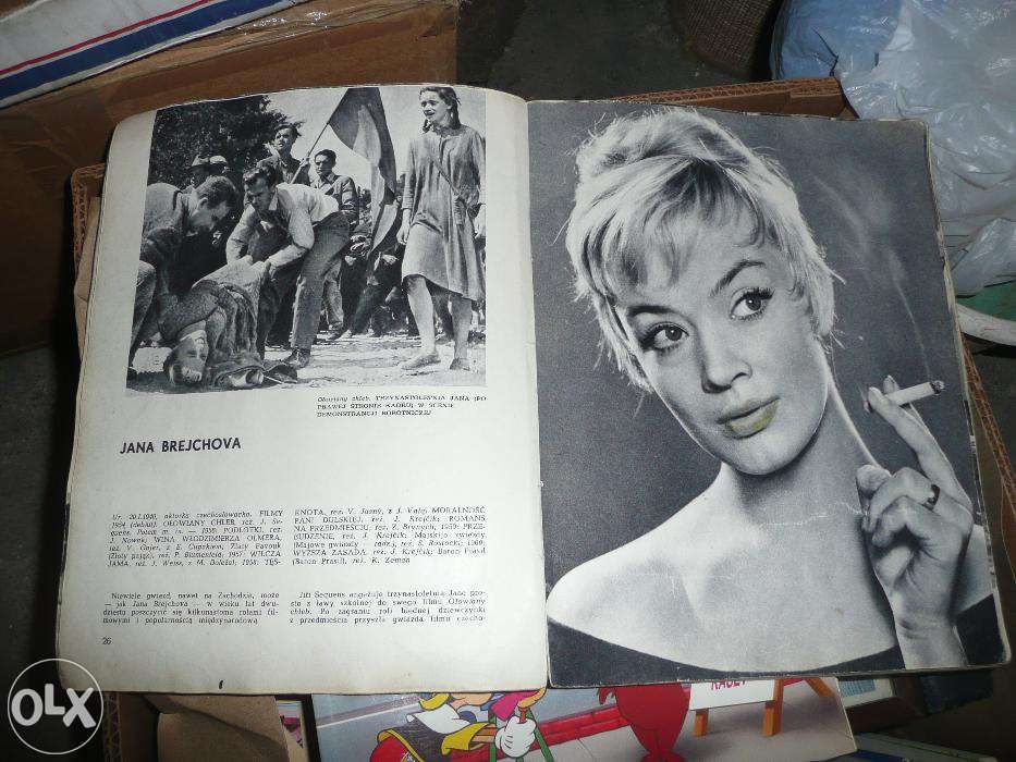 "Młode gwiazdy filmowe" album z 1963r.