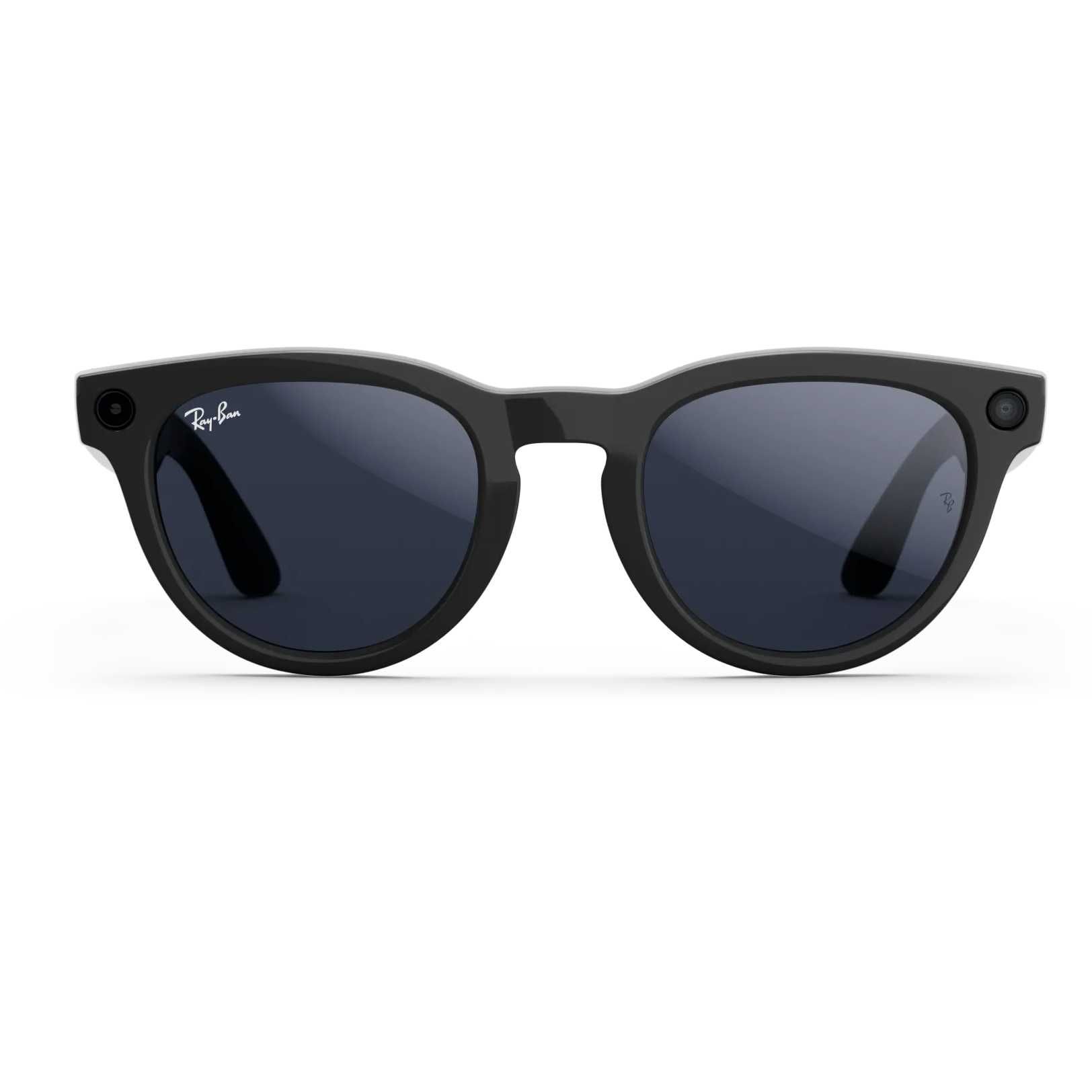 Смарт-окуляри Ray-Ban Meta Headliner чорні із хамелеон Sapphir лінзами