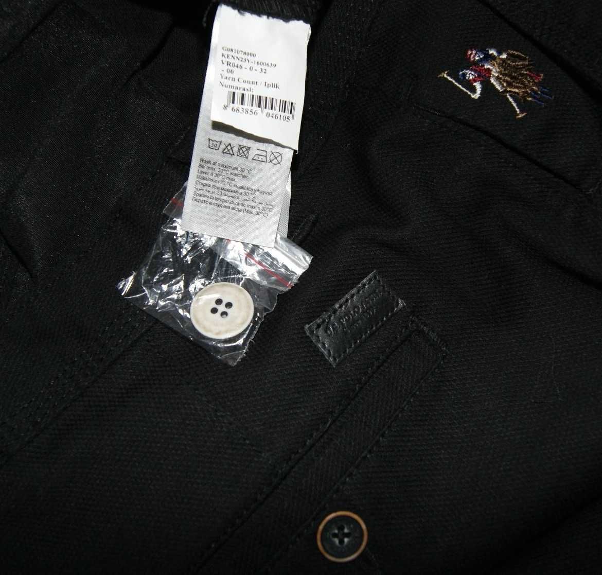 U.S.POLO ASSN W32 L31  PAS 86 spodnie męskie chino jak nowe stretch