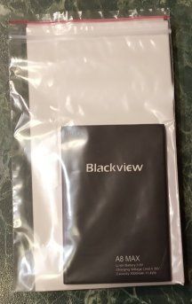 Аккумулятор на Blackview A8MAX