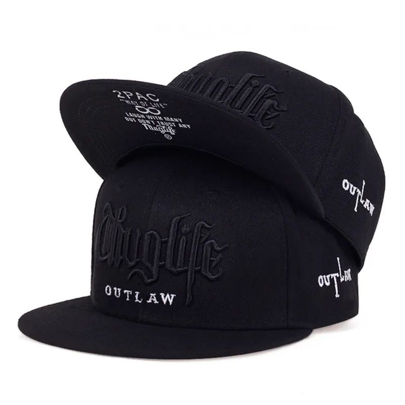 Cap chapéu snapback - thug life