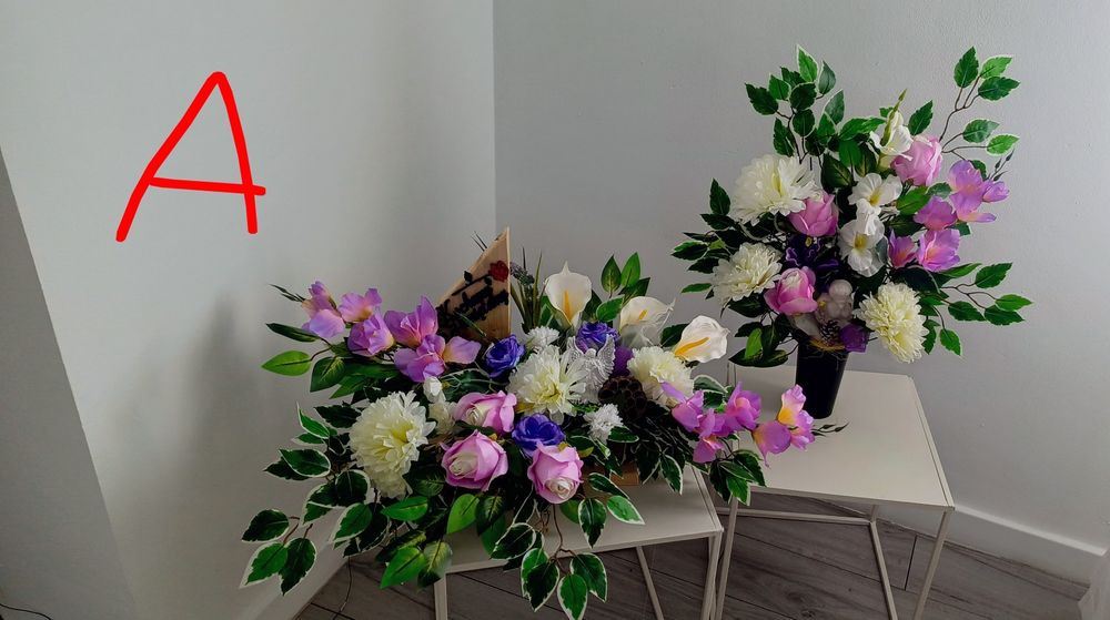 Stroiki kompozycje na cmentarz OSTATNIE KOMPLETY