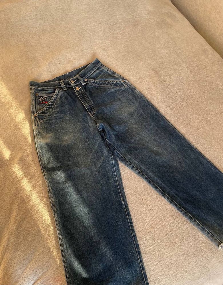 Джинсы широкие rap pants R.Marks