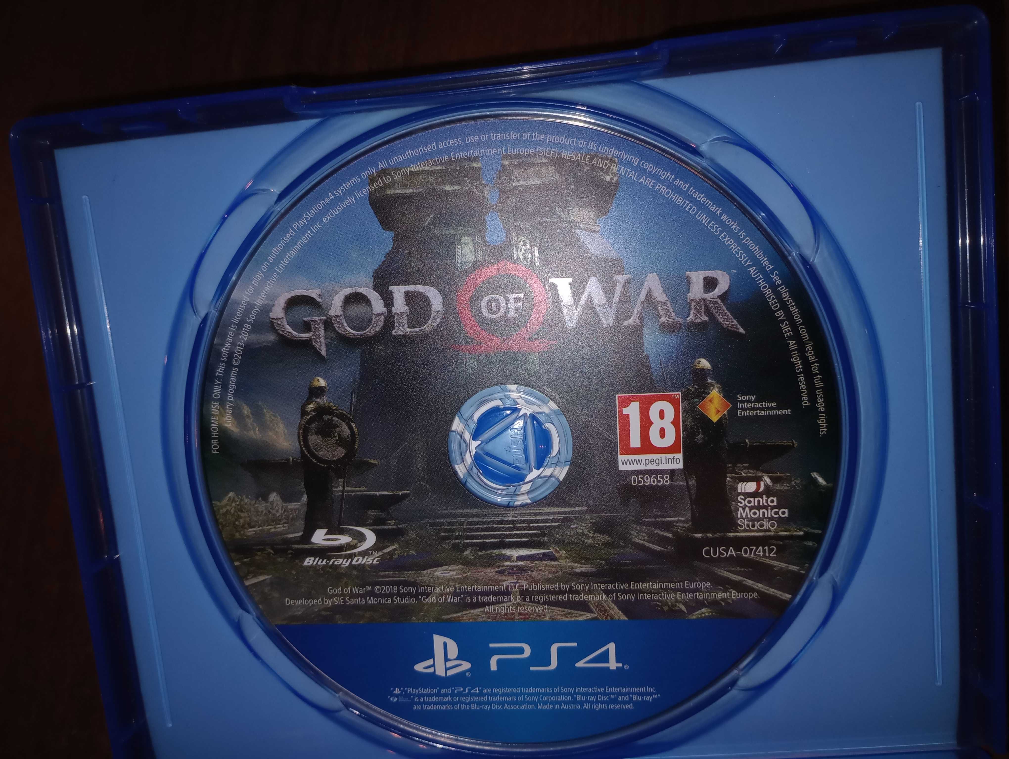 PS4 God of War PlayStation 4