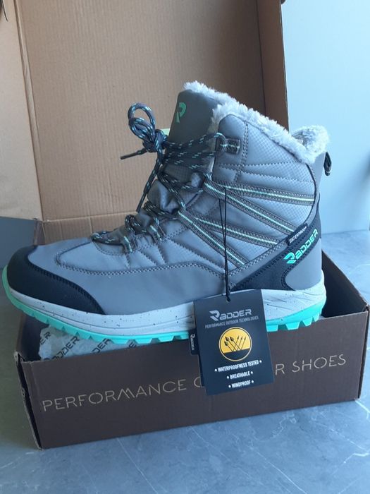 Нові!!!Черевики жіночі Radder Cavalla cipi з відтінком блакитного 3324