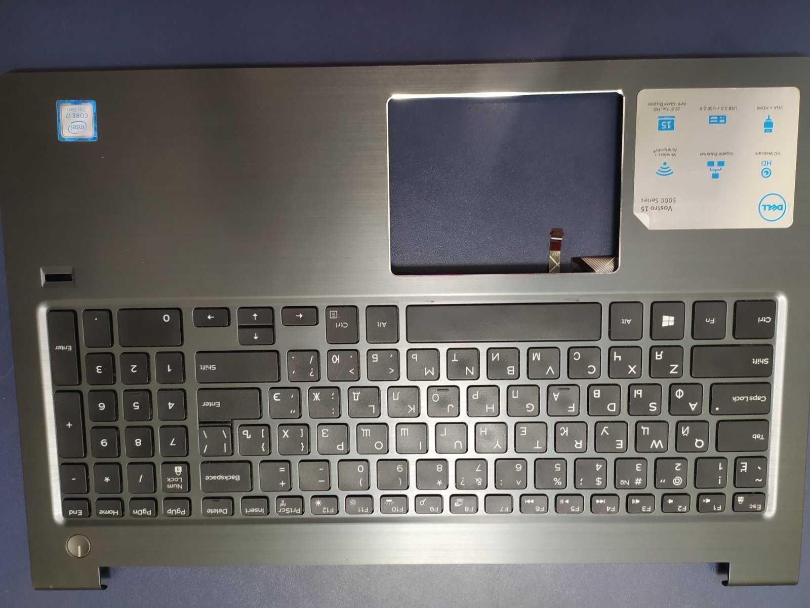 Клавіатура для ноутбука Dell Vostro 15 5568