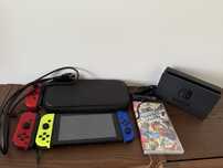 Nintendo switch zestaw, idealny na start