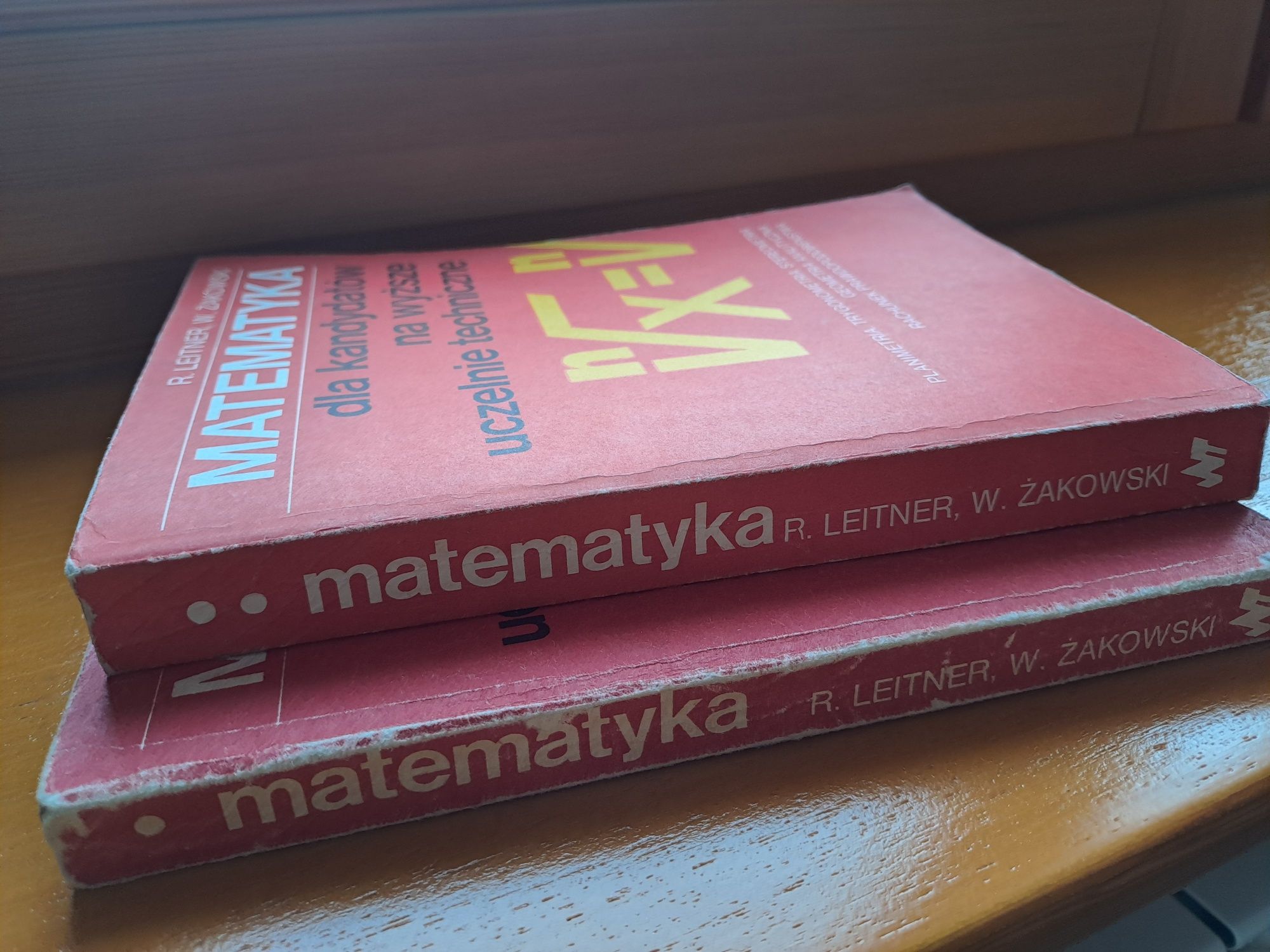 Matematyka na wyższe uczelnie techniczne R.Leitner W.Żakowski cz.1 i 2