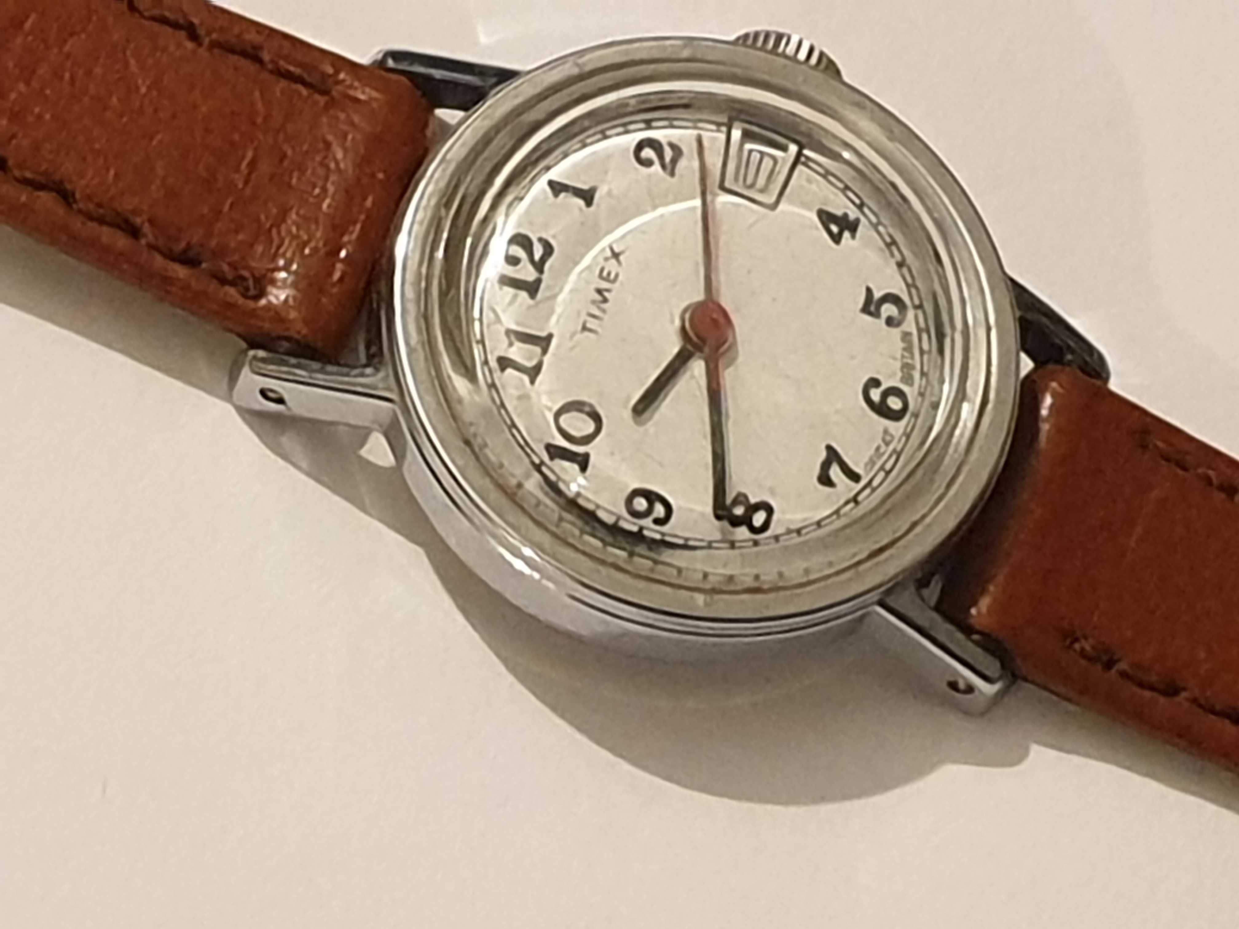 Timex oryginalny damski zegarek mechaniczny vintage