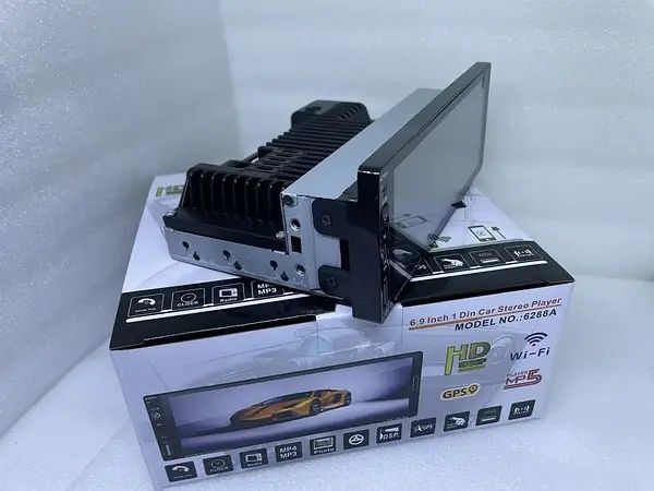 Сенсорная магнитола Android 13 6288A в машину, 1Din 4 Gb на 64 Gb 9080