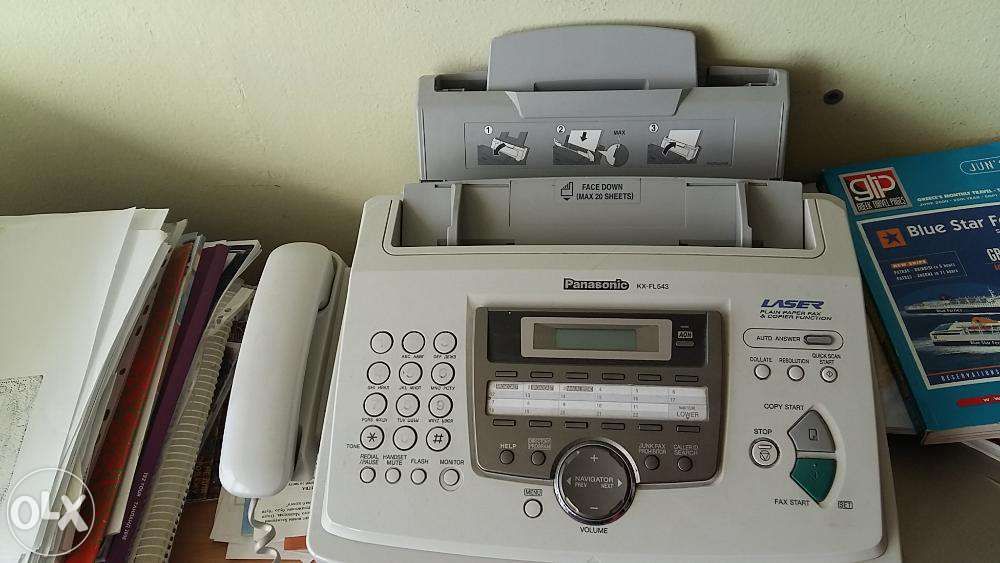 Факс-ксерокс лазерный копир Panasonic KX-FL543