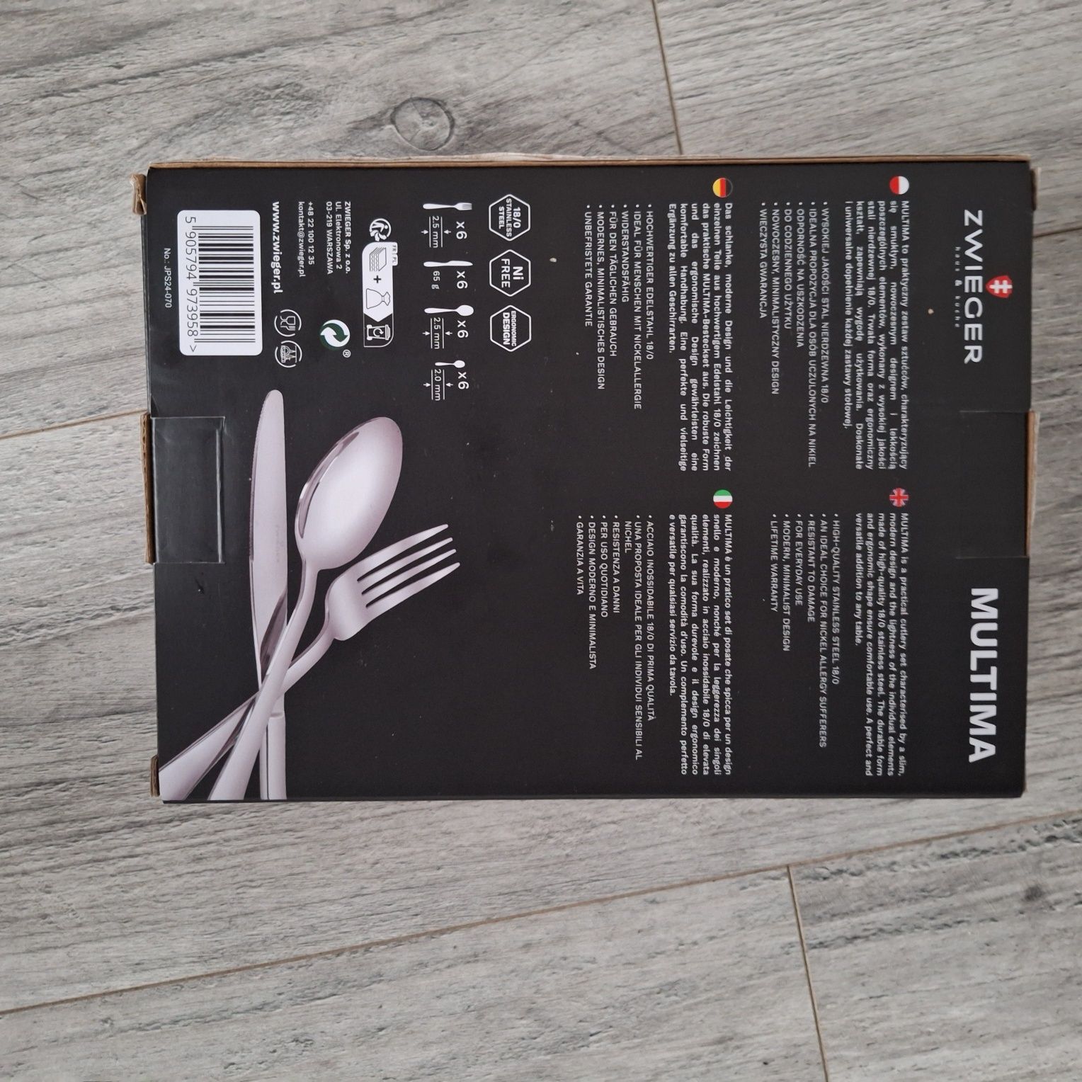 Komplet sztućców Zwieger 24 szt.