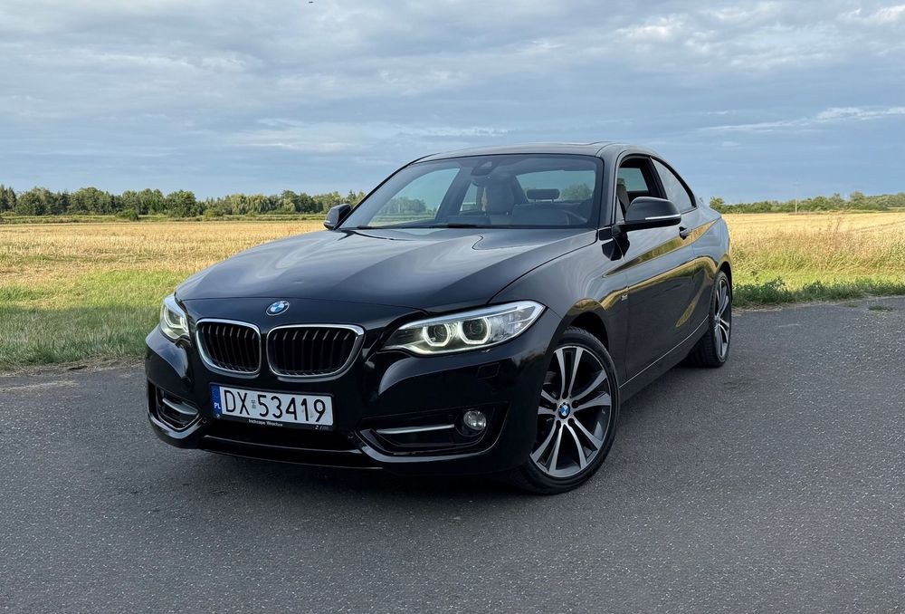 BMW Seria 2 218I Białe skóry, Belgia, kamera cofania, automat