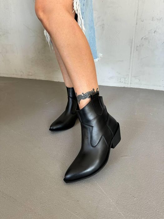 Козаки демі шкіра/замш