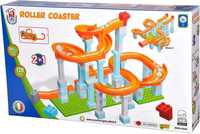 Roller Coaster XXL 128elem kompatybilne z lego duplo, zjeżdżalnia