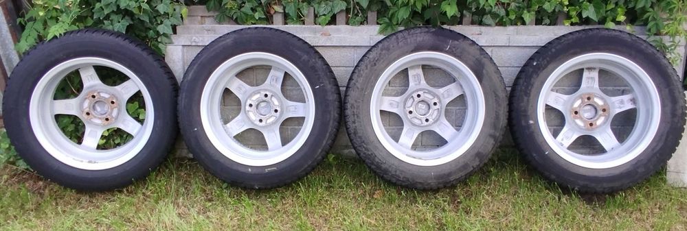 Super felgi aluminiowe DEZENT 15 cali 4x100 z oponami MICHELIN gratis