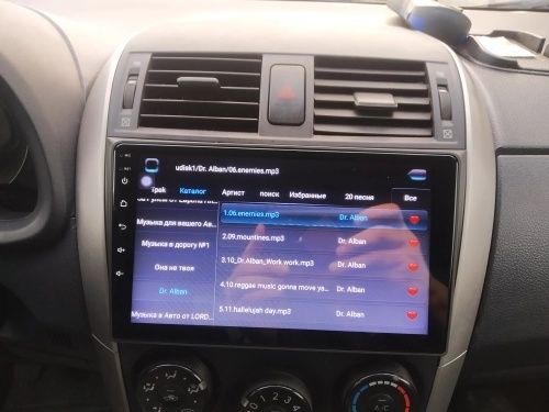 Toyota Corolla e150 2006-2013 автомагнитола, android, bluetooth, usb