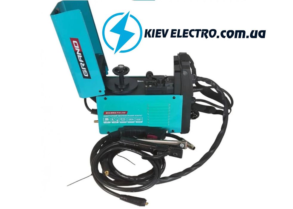 Инверторный сварочный полуавтомат Grand MIG/MMA/TIG-330 СВАРКА ЧЕХИЯ