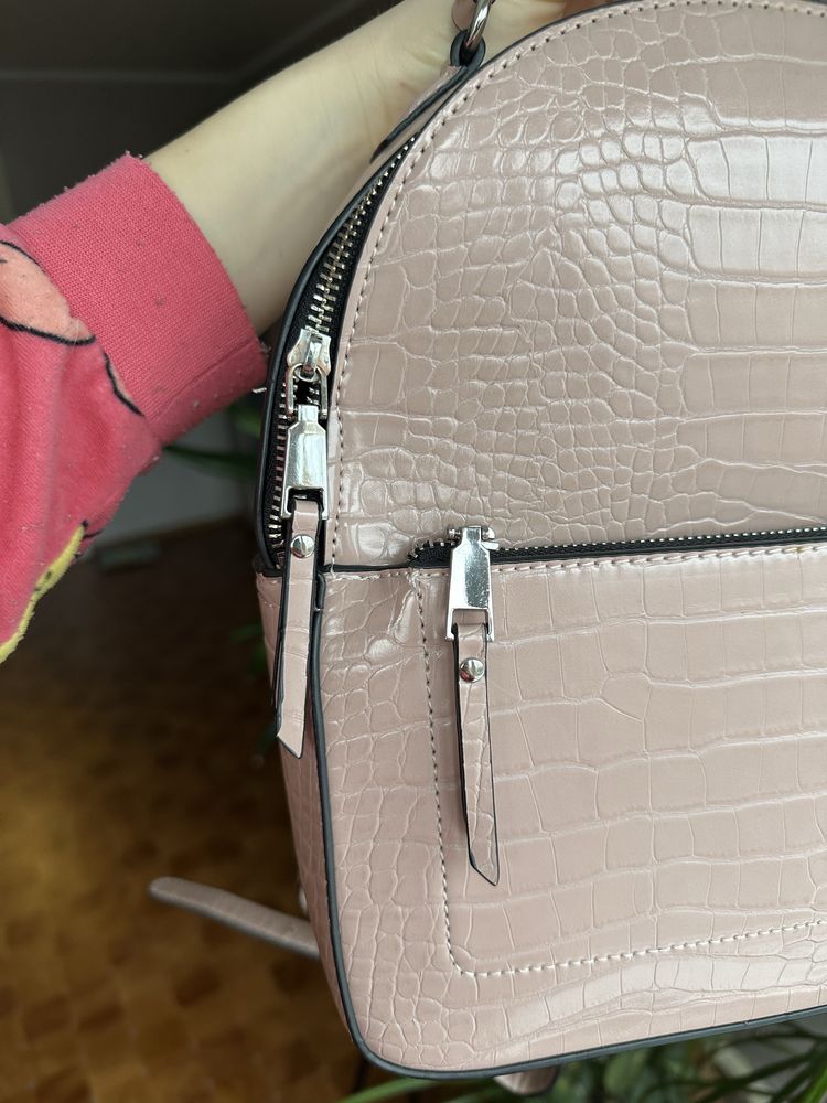 Рюкзак Stradivarius рожевого кольору