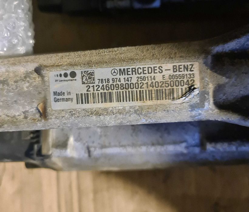 Рулевая Рейка Mercedes без Д момента E W 212 4matic A2124609000