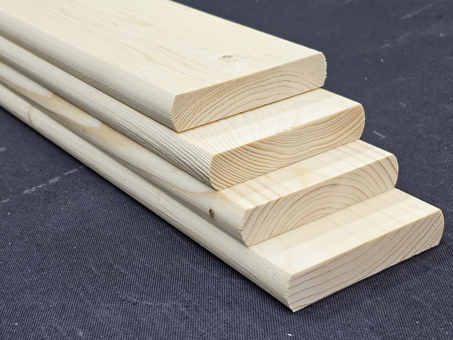 Deska budowlana strugana sucha 120 - 150 cm x 9 cm