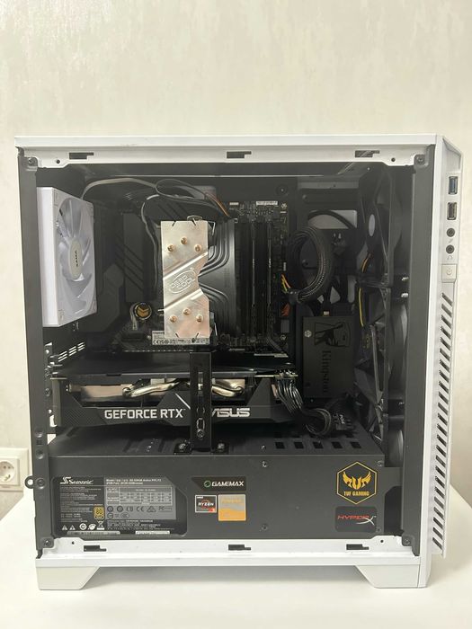ПК Ryzen 5 5600, ASUS RTX2060, 32GB DDR4 3200mHz+Монітор 23.8"144HzAOC