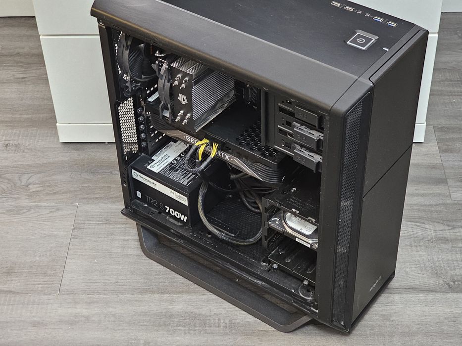 Игровой ПК с RTX 3070, Ryzen 5 5500, 32GB DDR4 Тихий компьютер для игр