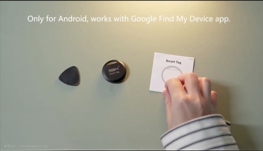 Smart Tag RSH - Трекер ! Для Android. Працює з Google Find