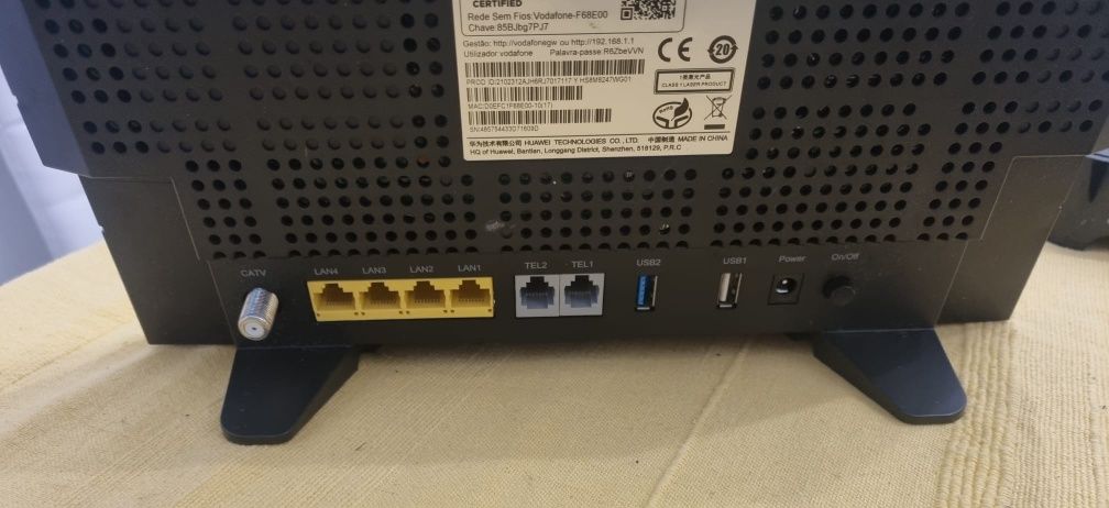 Boxes e Routers Tv Cabo valor cada