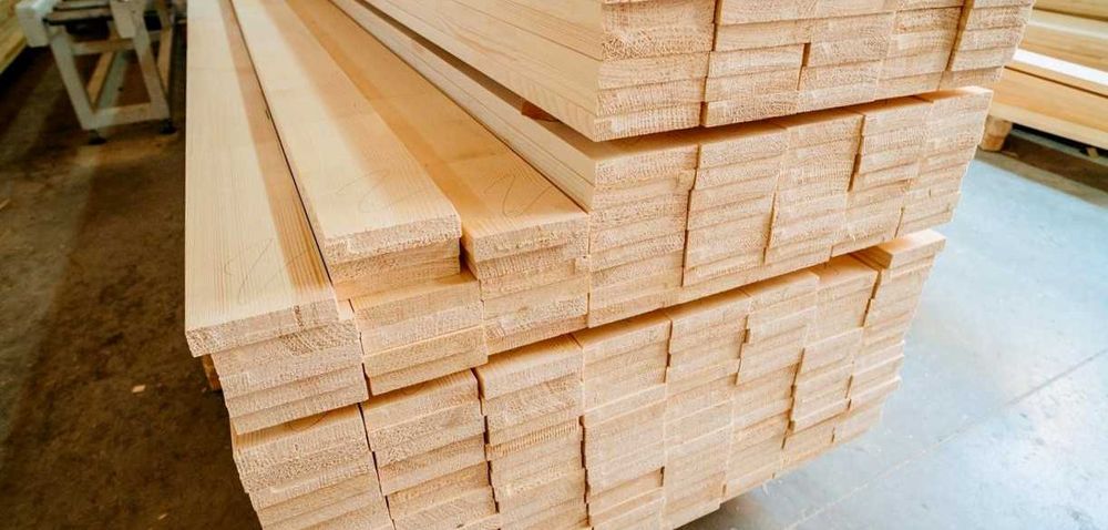 Сосна суха 1 сорт на експорт і внутрішній ринок
