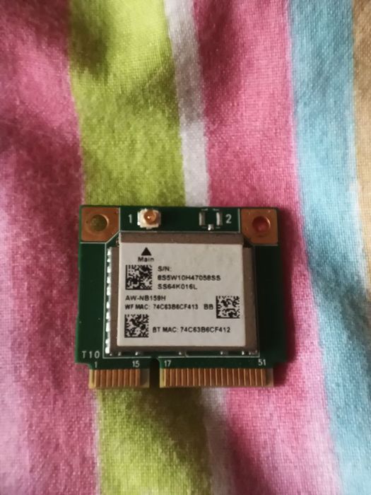 Wi Fi Bluetooth модуль для ноутбука Azurwave AW-NB159H(RTL8723BE)