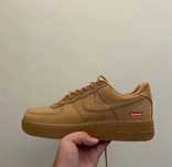 Buty Nike Air Force 1 X Supreme Brązowy Damskie i Meskie Rozmiar.43