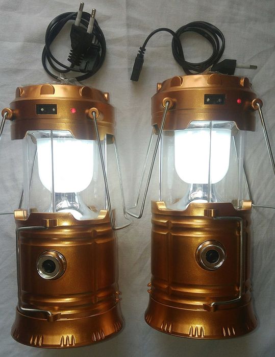 Фонарь + светильник (2в1) XF-5800T   6+1LED  для кемпинга