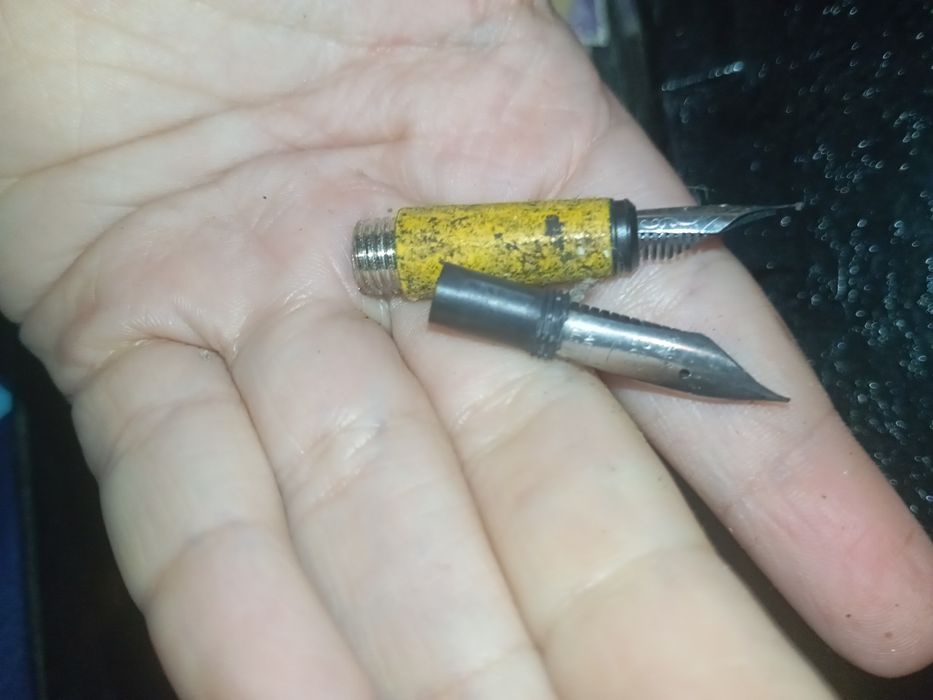Dois aparos de caneta antigos usa 2658