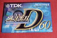 Cassete TDK Super D Chrome Type  II