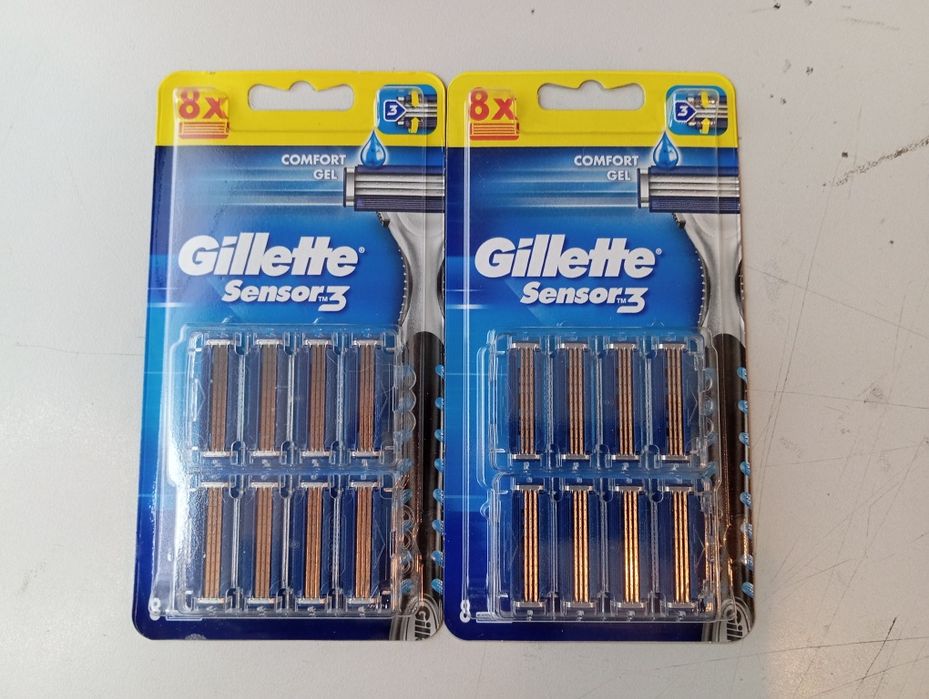Gillette Blue 3 sensor wkłady ostrza 16 szt. 2 opakowań